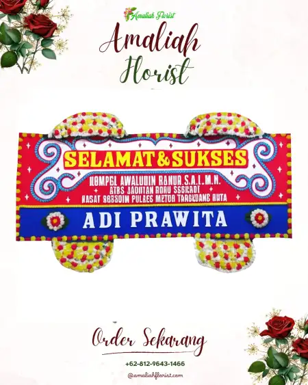Papan Bunga Ucapan Selamat Sudi